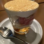 茶房 素心 - ミニパフェ（黒蜜きな粉）