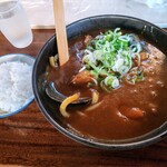 吉宗 - カレーうどん＋ライス