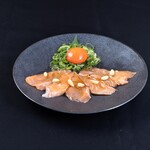 Japanese-style Salmon Yukhoe