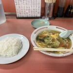 大東飯店 - ご飯&スープ❗️