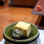 鮨匠 のむら - 飛魚さつま揚げ、出汁巻き卵