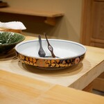 鮨 十兵衛 - この時点で蟹様の登場の予感。