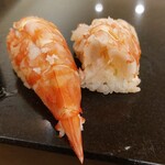 菊水鮓 - 足赤エビ