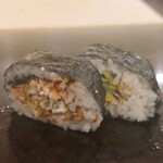 菊水鮓 - 焼き穴子がぎっしり