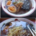 よなき家本店 - 醤油煮たまごトッピング2007/12/16実食時の画像。よなき家(愛知県東郷町)食彩賓館撮影