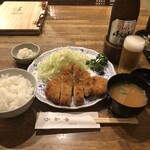 Tonkatsu Yutaka - ロースかつ定食