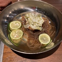 THE 雪月花 - コースの冷麺　美味い