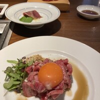 THE 雪月花 - 雪月花ユッケ　¥1800