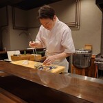 Sushi Shikura - 以下写真掲載許可済。ひと手間加えたつまみや握りが素晴らしい。