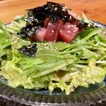 Bluefin tuna choregi salad