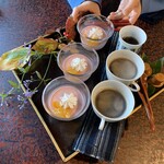 素庵 - デザートとコーヒー