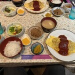 レコードカフェ ミモザバード - 日替わりランチ(オムレツ)