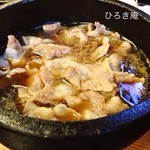 ひろき庵 - うどんの後は、出汁割りで！美味しさ倍増します(o^^o)