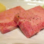 松庵 韓菜房 - 和牛短冊タン