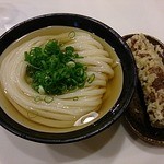 うどん 丸香 - 冷やしかけとちくわ