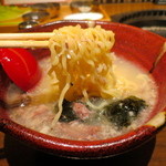 松庵 韓菜房 - 麺リフト