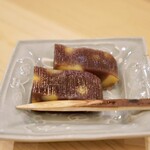 割烹 はらだ - 栗蒸し饅頭