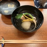 こにし家 - 鯛と松茸、カブと椀