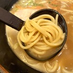 らーめん古潭 - ストレート、太麺