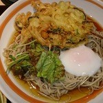 古今 - ランチ・かき揚げ蕎麦