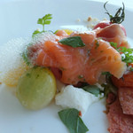 ランファン・キ・レーヴ - 中にはスモークサーモンとヨーグルト