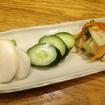 旬味ひげ - 2013.11浅漬盛り合わせ