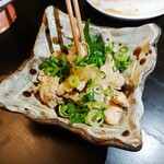 海鮮和食と日本酒 もっせ - 鶏のせせりポン酢