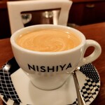 COFFEECOUNTER NISHIYA - カフェラテ