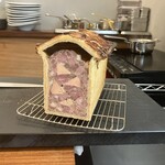 現代茶寮 銀座風月堂 - ごそごそと出てきたのは次のお皿のパテアンクルート