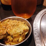 百薫香辛食堂 - 牡蠣と焼き葱とカラスミのアチャール