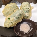 そば道 東京蕎麦style - 丸ごとピーマン揚げ