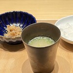 焼鳥 鐡 - 鶏の白湯スープ