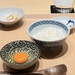 焼鳥 鐡 - 卵かけご飯