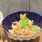 焼鳥 鐡 - 箸休め 鶏皮ポン酢