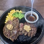 いきなりステーキ - ワイルドコンボ（ステーキ100g・ハンバーグ150g）