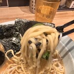 豚骨醤油 三輪 - 