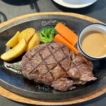 レストラン シャロン - 国産牛フィレステーキ220g サラダ&スープセット