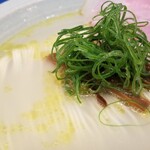 むかん 初台 - 牡蠣塩ラーメン＋味玉