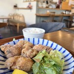 野狐庵 - からあげ定食