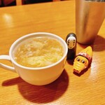 サムジャナ - スープは、具だくさん
薄味仕立ての玉子スープ◎