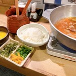 Torizen - 鍋後の〆の雑炊（385円税込）