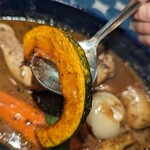 Kawaraya soup curry - かぼちゃ