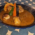 Kawaraya soup curry - 旨味の深いスープ