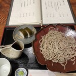 Soba To Ryouri Tokuzou - “田舎そば”と“鯖寿司”。鯖寿司は一貫、一個から注文出来ます。絶妙のコンビネーションです。