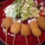 Kushikatsu Sakaba - ランチ お任せ5種盛り