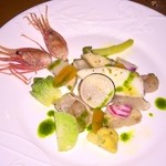 鮑などのシーフード