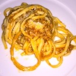 ミンチと手打ちパスタ