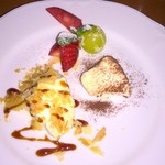 cucina Wada - パンナコッタと栗