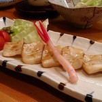 たいらぎの醤油焼き