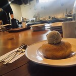 ハルアメ - 珈琲,ドーナツとほうじ茶アイス